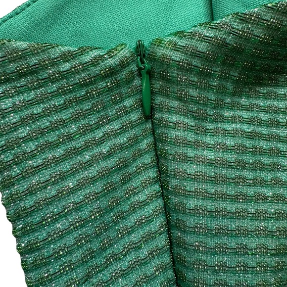 Superdown Tiffany Mini Dress in Sparkle Green, Sz S - Picture 12 of 14